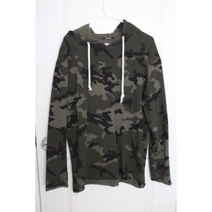 Camo Oversized Shirt (T-Shirt Dress)
